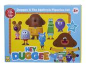Conjunto de Figuras Hey Duggee Duggee e os Esquilos