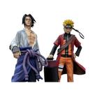 Conjunto de figuras N-Arutos Shippuden Sage Mode e Sasuke Curse Mark