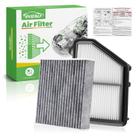 Conjunto de filtros de ar RVgolf para Honda Civic 2016-2026 2.0L