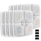 Conjunto de filtros de fonte para animais de estimação Comsmart para fonte de 2,5 L (pacote com 8)