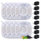 Conjunto de filtros e esponjas de reposição para fonte automática para animais de estimação
