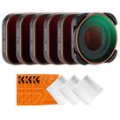 Conjunto de filtros K&F Concept compatível com GoPro Hero 9/10/11/12