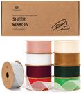 Conjunto de fitas transparentes Vitalizart 2,5 cm x 8 m 9 rolos de cores misturadas