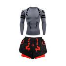 Conjunto de Fitness Jujutsu Kaisen Masculino - Camisa 3D de Secagem Rápida e Shorts de Compressão Conjunto de Fitness Jujutsu Kaisen Masculino - Camisa 3D de Secagem Rápida e Shorts de Compressão
