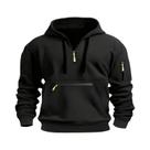 Conjunto De Fitness Masculino Para Outono E Inverno Com Moletom Com Zíper E Calças De Lazer Com