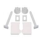 Conjunto De Fixação Astra Assento Branco