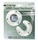 Conjunto de flanges de armário Lido Designs LB-26-505SET White Metal