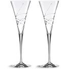 Conjunto de flautas de torragem Lenox Adorn Crystal, 2 peças, 210 ml, transparente