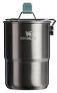Conjunto de Fogão Stanley Wildfare Go 4 Peças - Aço Inoxidável com Duas Xícaras