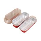 Conjunto De Formas Para Assar Mini Bolos 10 Peças Retangulares De Alumínio Para Bolos E Muffins