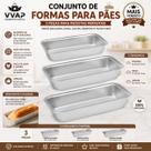 Conjunto de Formas para Pães 3 Peças