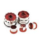 Conjunto De Forminhas Com Aplicador 5 Peças - Hercules Conjunto De Forminhas Com Aplicador 5 Peças - Hercules