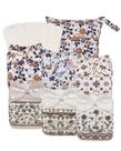 Conjunto de fraldas de pano Babygoal Boho, pacote com 13 unidades, laváveis e reutilizáveis