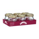 Conjunto de frascos de preservação Kilner para armazenamento de alimentos, 6x250ml
