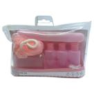 Conjunto de Frascos de Viagem e Kit de Higiene Fofo Miniso Conjunto de Frascos de Viagem e Kit de Higiene Fofo Miniso