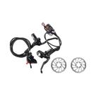 Conjunto De Freio a Disco Hidráulico Shimano MT200 De 160mm Para Bicicleta De Montanha MTB Com Conjunto De Freio a Disco Hidráulico Shimano MT200 De 160mm Para Bicicleta De Montanha MTB Com