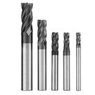 Conjunto de fresas de aço de carboneto de tungstênio 4-12 mm, 5 unidades