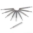 Conjunto de fresas de topo FTVOGUE, 10 peças, broca espiral de canal único, haste de 3 mm