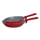 Conjunto de Frigideiras Antiaderente Indução 24cm e 26cm Euro Conjunto de Frigideiras Antiaderente Indução 24cm e 26cm Euro