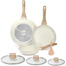 Conjunto de frigideiras ESLITE LIFE, frigideira antiaderente de 7 peças com tampas