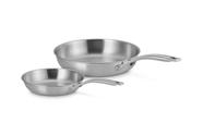 Conjunto de Frigideiras Le Creuset 20 cm e 25 cm em Aço Inoxidável