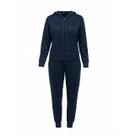 Conjunto De Frio Feminino Blusa Com Capuz E Calça Jogger Inverno