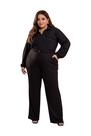 Conjunto De Frio Inverno Feminino Plus Size Casaco Manga Longa e Calça
