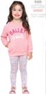 Conjunto de Frio Moletinho Real Malhas Calça + Jaqueta Casual Confort Feminino Infantil - Ref 5325
