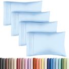Conjunto de fronhas CGK Unlimited Queen Size azul claro x4