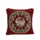 Conjunto de fronhas de poliéster bordado floral vintage x2