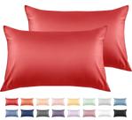 Conjunto de fronhas infantis Warmstar 100% algodão 33x46 cm vermelho