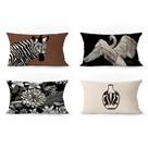 Conjunto de fronhas vintage, francês, estilo europeu, abstrato