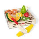 Conjunto de Frutas de Madeira Melissa & Doug para Crianças a partir de 3 Anos