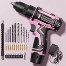 Conjunto de furadeiras sem fio VIWKO Electric Power Drill 18V com acessórios