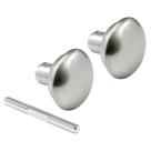 Conjunto de fusos para maçanetas Prime-Line E 2498 Vintage Brass