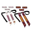 Conjunto de futebol com bandeira Franklin Sports Washington Commanders NFL