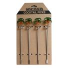 Conjunto de garfos para petisco 4 pcs 11,5cm x 2cm x 1cm