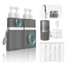 Conjunto de garrafas de viagem YOTIME 4 em 1 ventosa de silicone a vácuo
