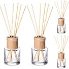 Conjunto de garrafas difusoras Reed Roshtia Empty Recarregáveis 50mL