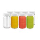 Conjunto de garrafas Juice Shot All About Juicing, vidro transparente de 60 ml (pacote com 8) Conjunto de garrafas Juice Shot All About Juicing, vidro transparente de 60 ml (pacote com 8)