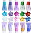 Conjunto de gel Glitter Prehot Face Body 10 cores 300 ml Conjunto de gel Glitter Prehot Face Body 10 cores 300 ml