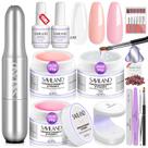 Conjunto de gel para unhas Builder SAVILAND com furadeira de unhas e acessórios