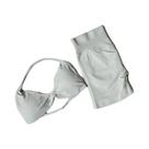 Conjunto De Ginástica Sem Costura Para Mulheres Com Top Halter Neck E Shorts De Cintura Alta