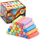 Conjunto de giz de calçada JOYIN, 30 peças, lavável em 10 cores, crianças de 1 a 3 anos Conjunto de giz de calçada JOYIN, 30 peças, lavável em 10 cores, crianças de 1 a 3 anos