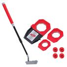 Conjunto de golfe Nerf Trick Shot Indoor Outdoor Kids com taco e bolas