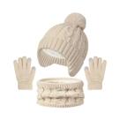 Conjunto De Gorro, Cachecol E Luvas De Inverno Para Crianças, Forro De Lã, 3 Peças, 3-8 Anos, Gorro Conjunto De Gorro, Cachecol E Luvas De Inverno Para Crianças, Forro De Lã, 3 Peças, 3-8 Anos, Gorro