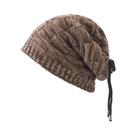 Conjunto De Gorro E Cachecol De Fleece Para Inverno Feminino E Masculino, Capuz De Lã Plush À Prova