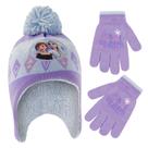 Conjunto de Gorro e Luvas de Inverno Disney Frozen Elsa e Anna Conjunto de Gorro e Luvas de Inverno Disney Frozen Elsa e Anna