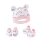Conjunto De Gorro, Luvas E Meias De Algodão Para Bebês Recém-nascidos, Chapéu Macio Para Bebês, Conjunto De Gorro, Luvas E Meias De Algodão Para Bebês Recém-nascidos, Chapéu Macio Para Bebês,