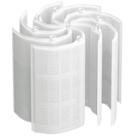Conjunto de grade filtrante DE vertical para piscina Drupany FS-2003, 36 pés²